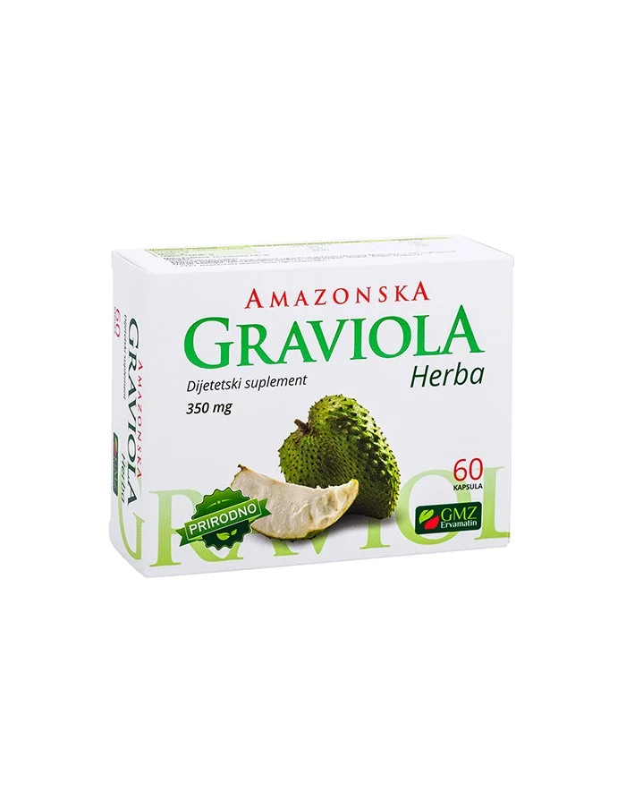 AMAZONSKA GRAVIOLA 60 kapsula AMAZONSKA GRAVIOLA 60 kapsula - Slika 1