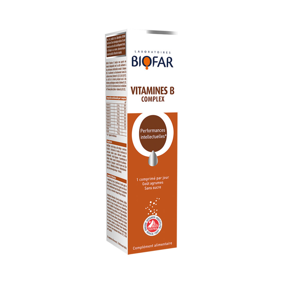 Biofar B-complex 20 šumećih tableta Biofar B-complex 20 šumećih tableta - Slika 1