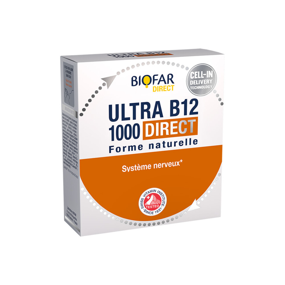 Biofar Ultra B12 1000 direkt 14 kesica Biofar Ultra B12 1000 direkt 14 kesica - Slika 1