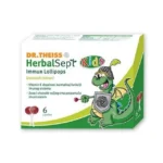 DR.THEISS HERBALSEPT LIZALICE IMMUN LOLLIPOPS 6 LIZALICA
