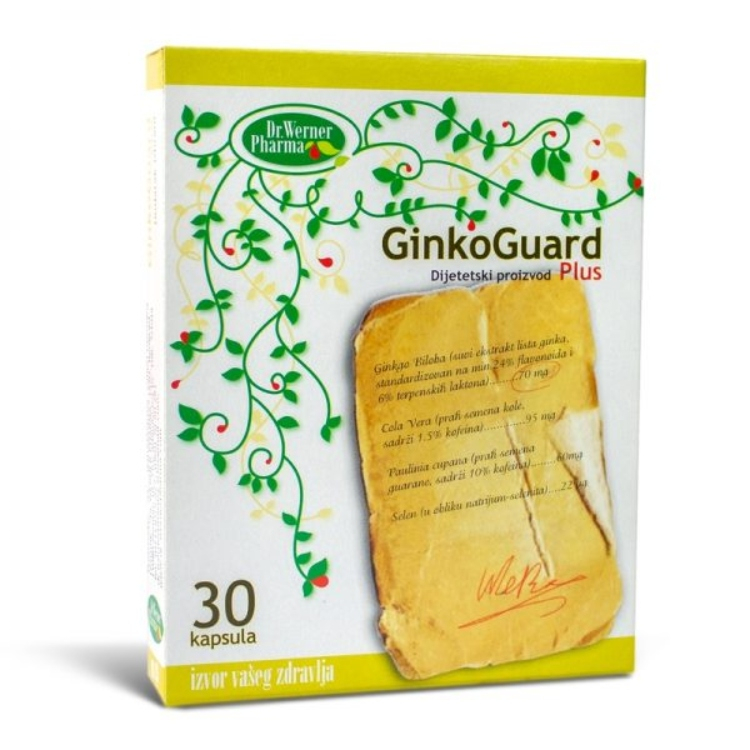 GinkoGuard Plus 30 kapsula GinkoGuard Plus 30 kapsula - Slika 1