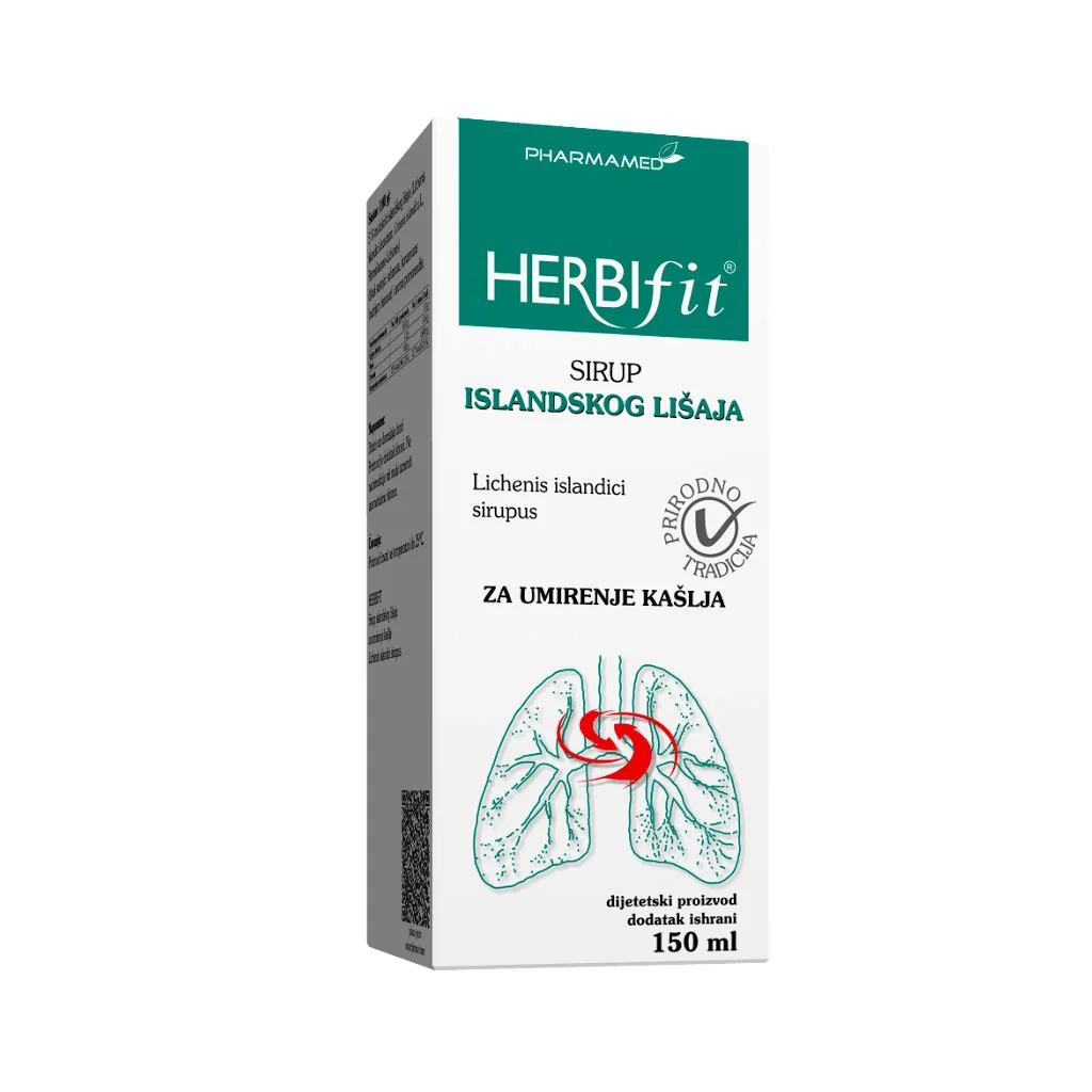 Herbifit islandski lišaj 150ml Herbifit islandski lišaj 150ml - Slika 1