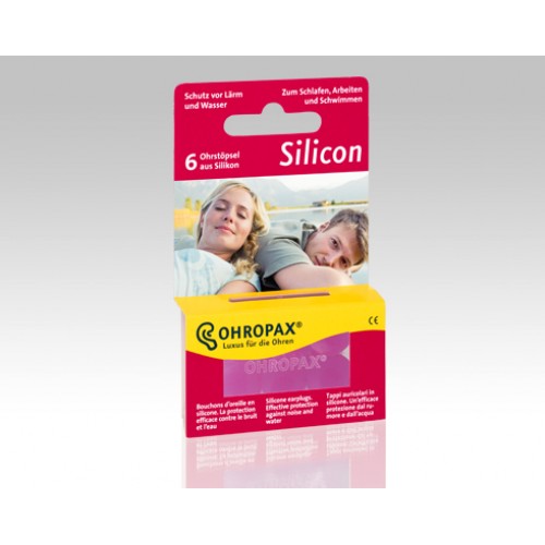 OHROPAX SILIKON ČEPOVI ZA UŠI 6 KOMADA OHROPAX SILIKON ČEPOVI ZA UŠI 6 KOMADA - Slika 1