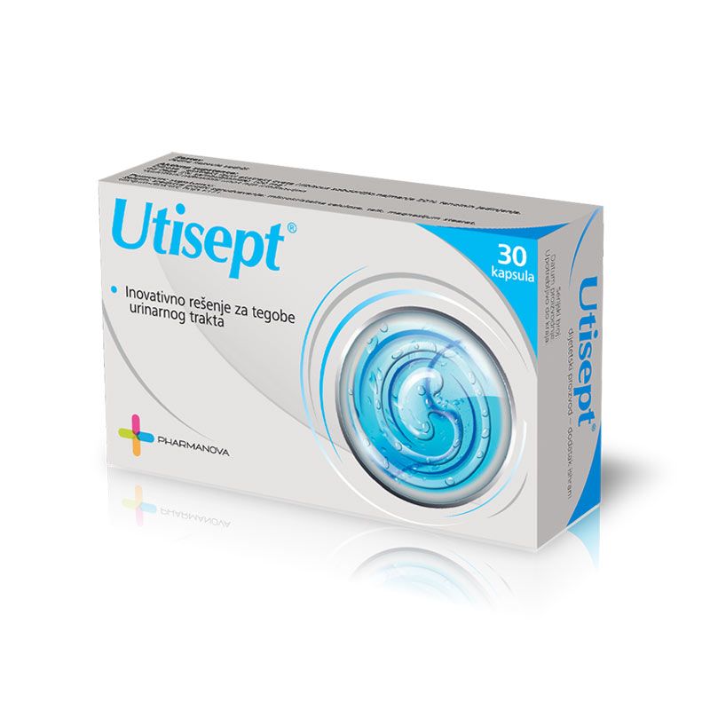 Utisept 100 mg 30 kapsula Utisept 100 mg 30 kapsula - Slika 1