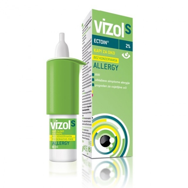 VIZOL S ALLERGY KAPI ZA OČI 10ML VIZOL S ALLERGY KAPI ZA OČI 10ML - Slika 1