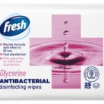 VLAZNE MARAMICE ANTIBACTERIAL GLICERIN FRESH 25kom